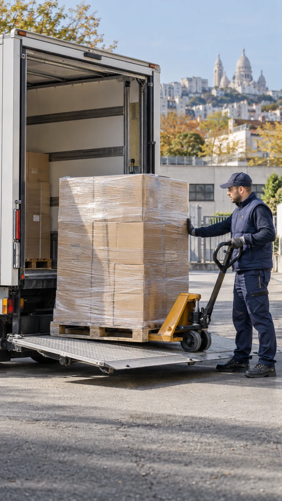Transport de palettes